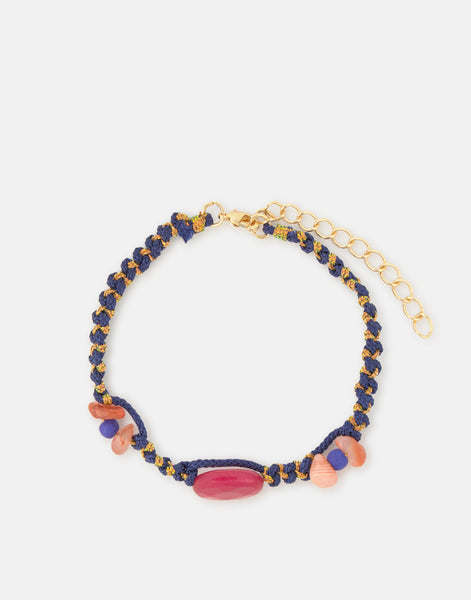 Pulsera hilo ámbar