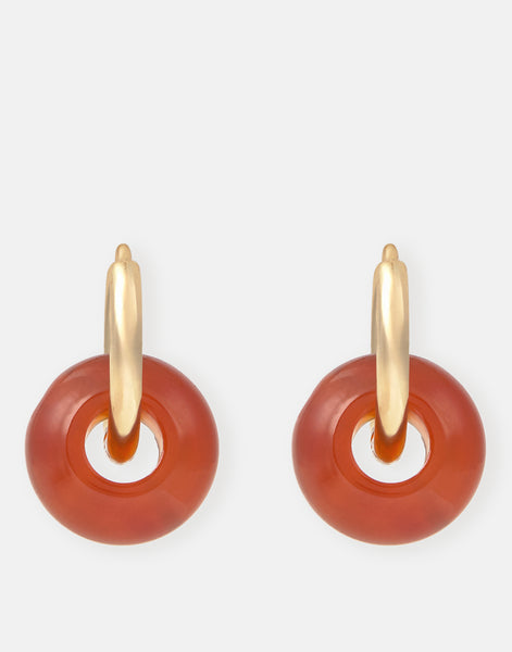 Pendientes charm aro