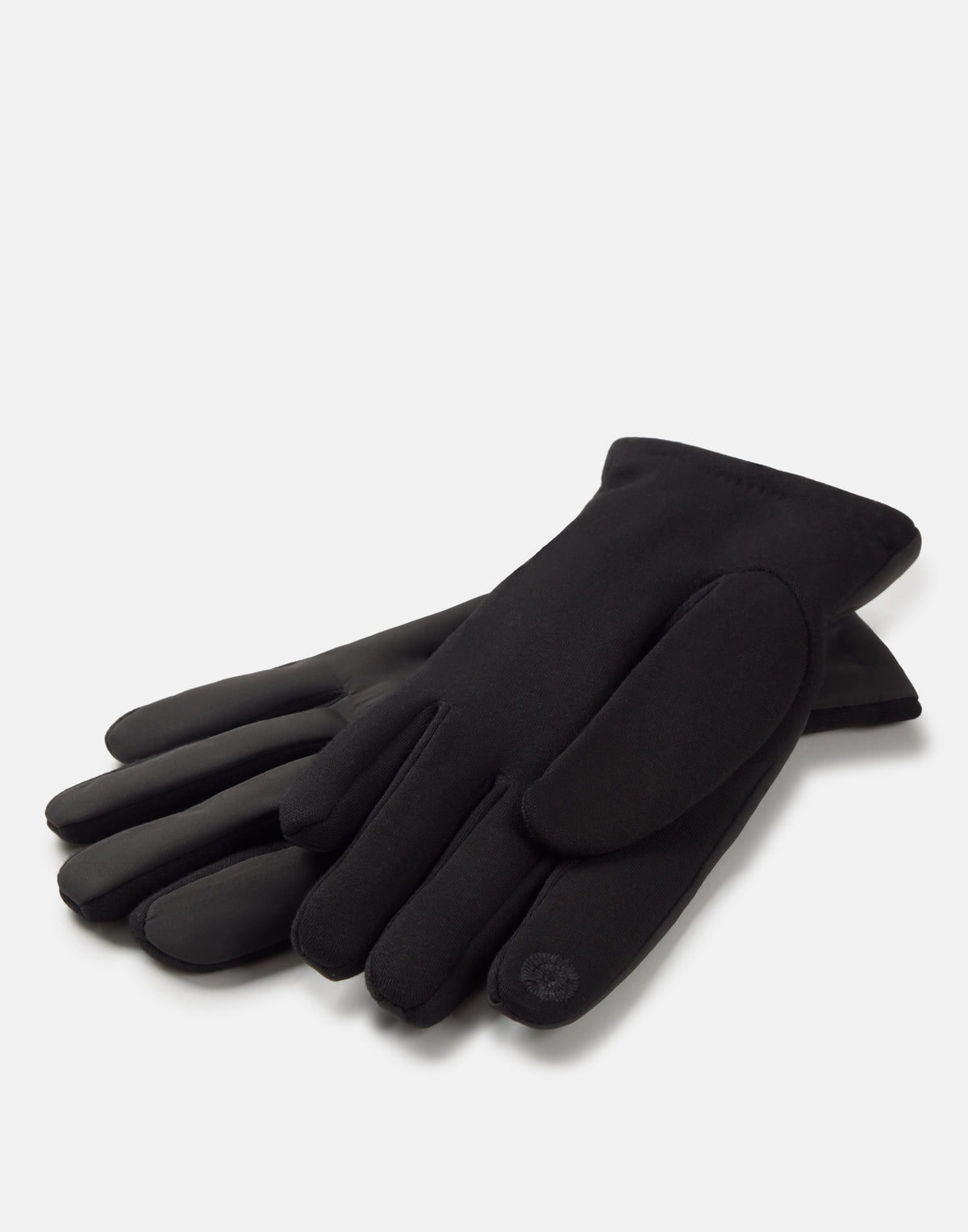 Men’s mixed-fabric nylon touch-screen gloves