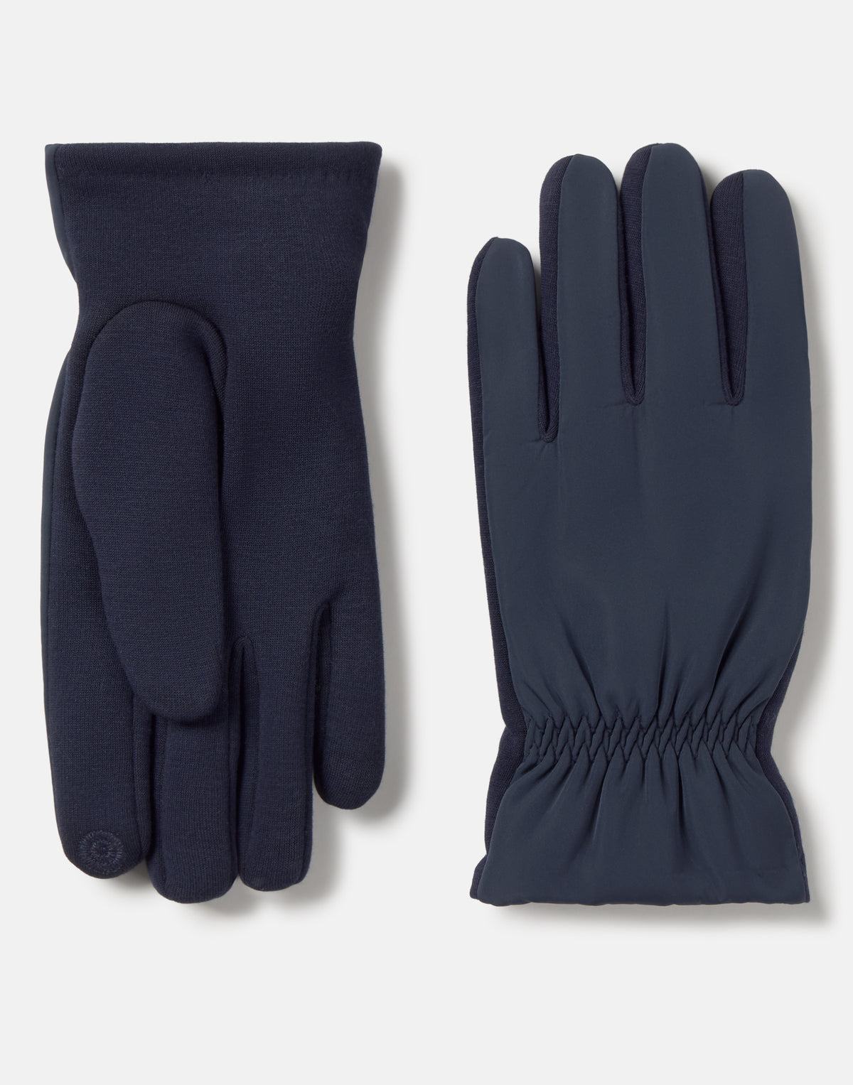 Men’s mixed-fabric nylon touch-screen gloves