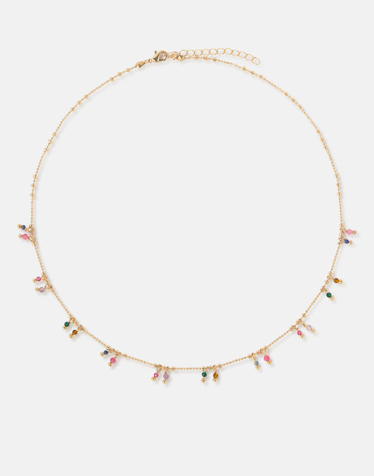 Collar bolitas pares