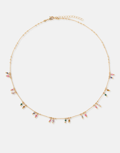 Collar bolitas pares