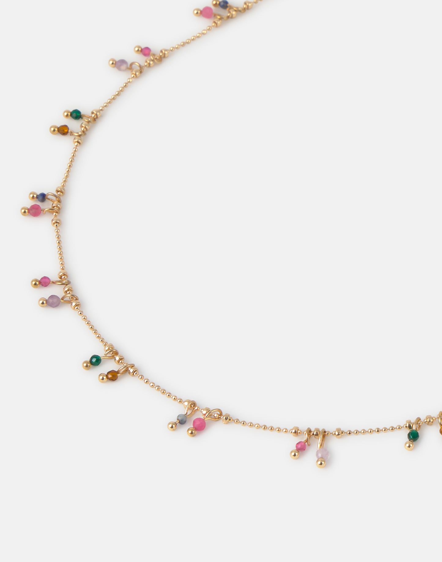 Collar bolitas pares