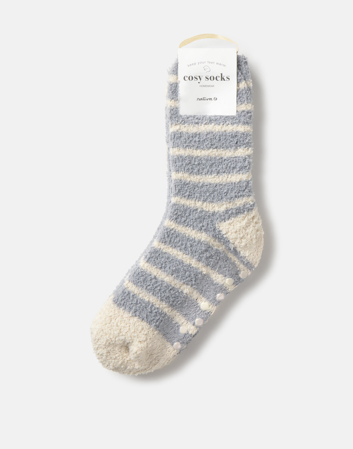 3er-Set flauschige Socken mit Muster