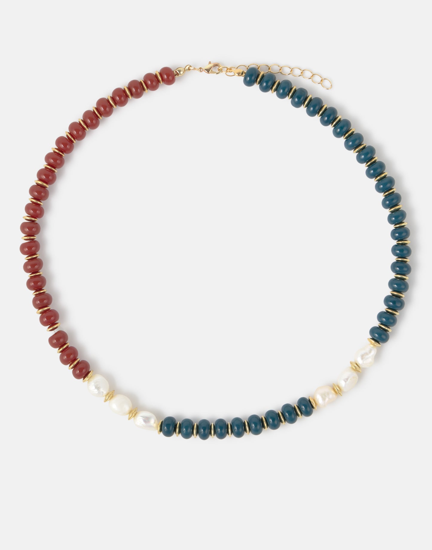 Collar cuentas perlas