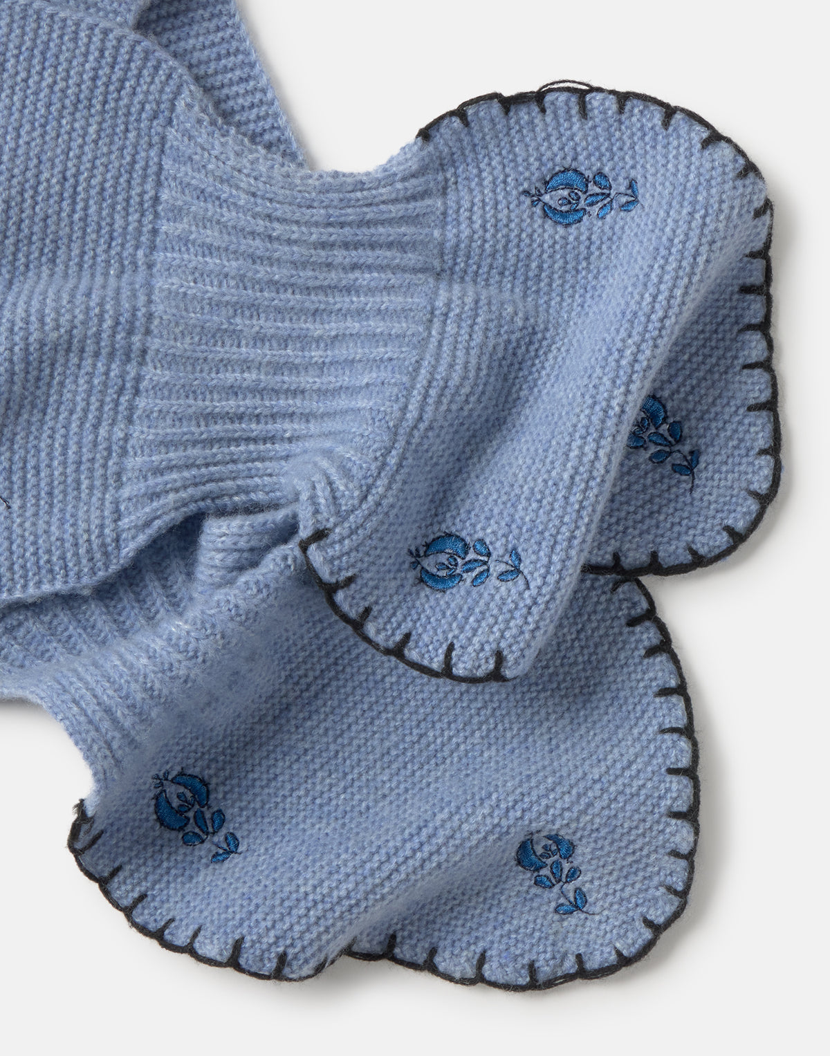 Embroidered Neck Warmer