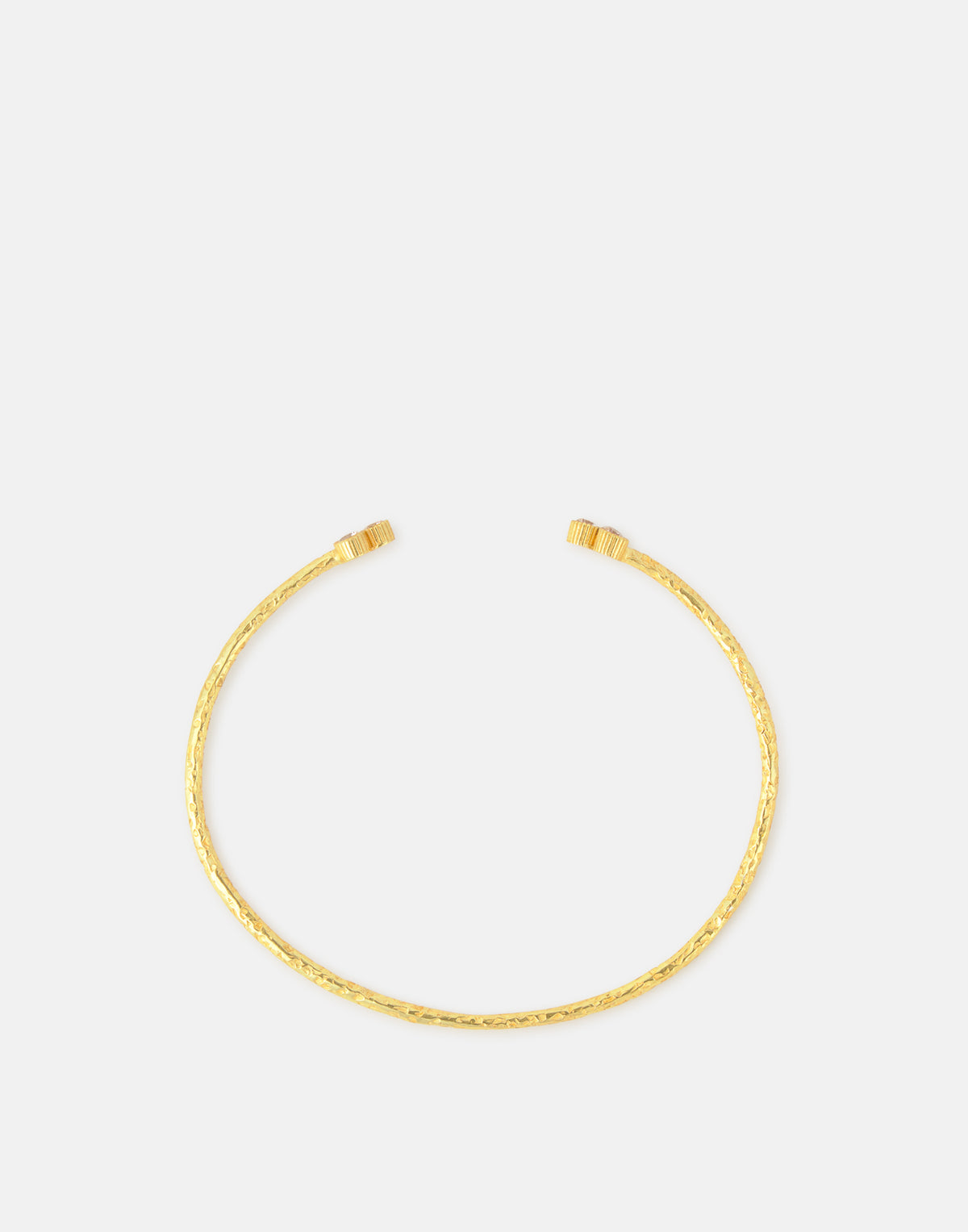 Pulsera rígida 3 circonitas
