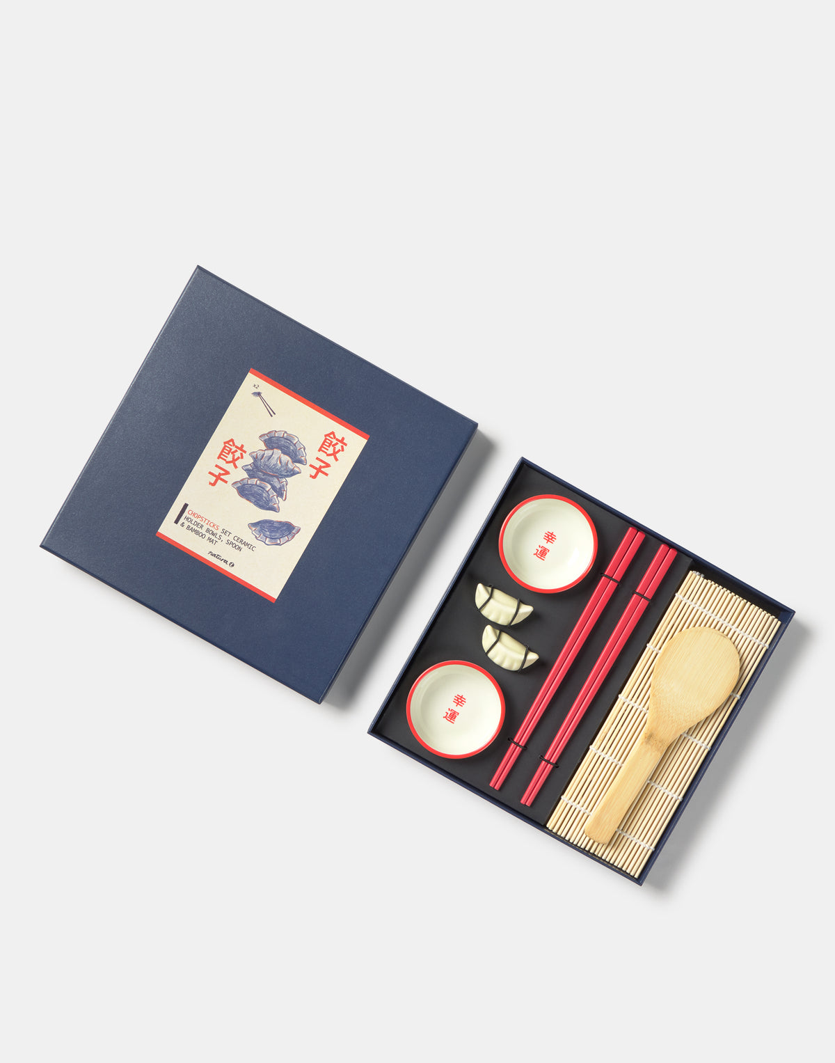 Set sushi gyoza