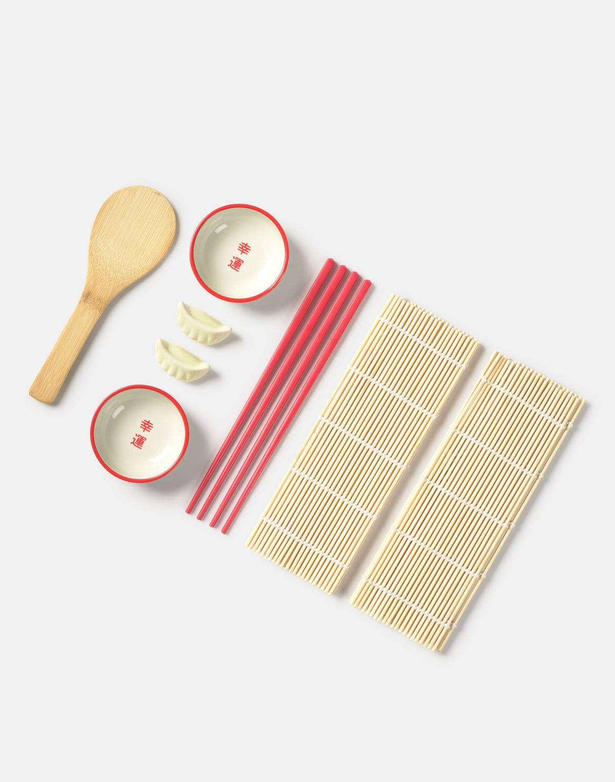 Set sushi gyoza