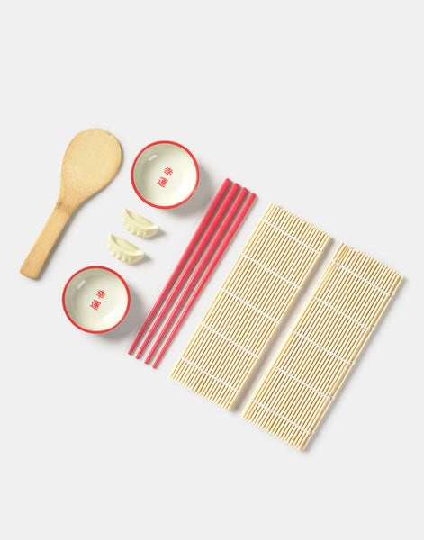 Set sushi gyoza