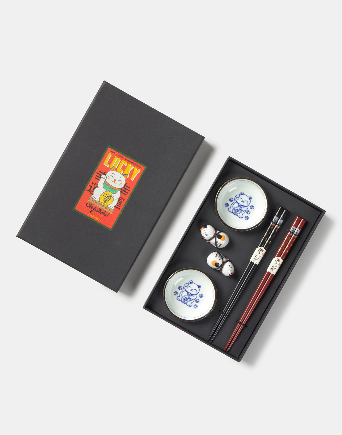 Set sushi gatto portafortuna