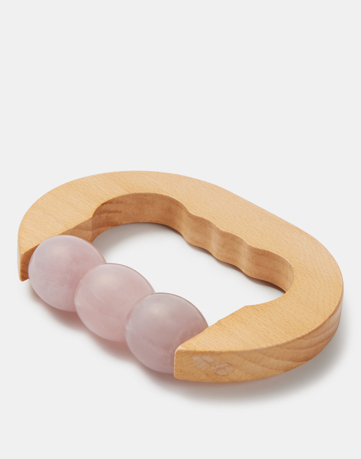 Massaggiatore corpo in quarzo rosa