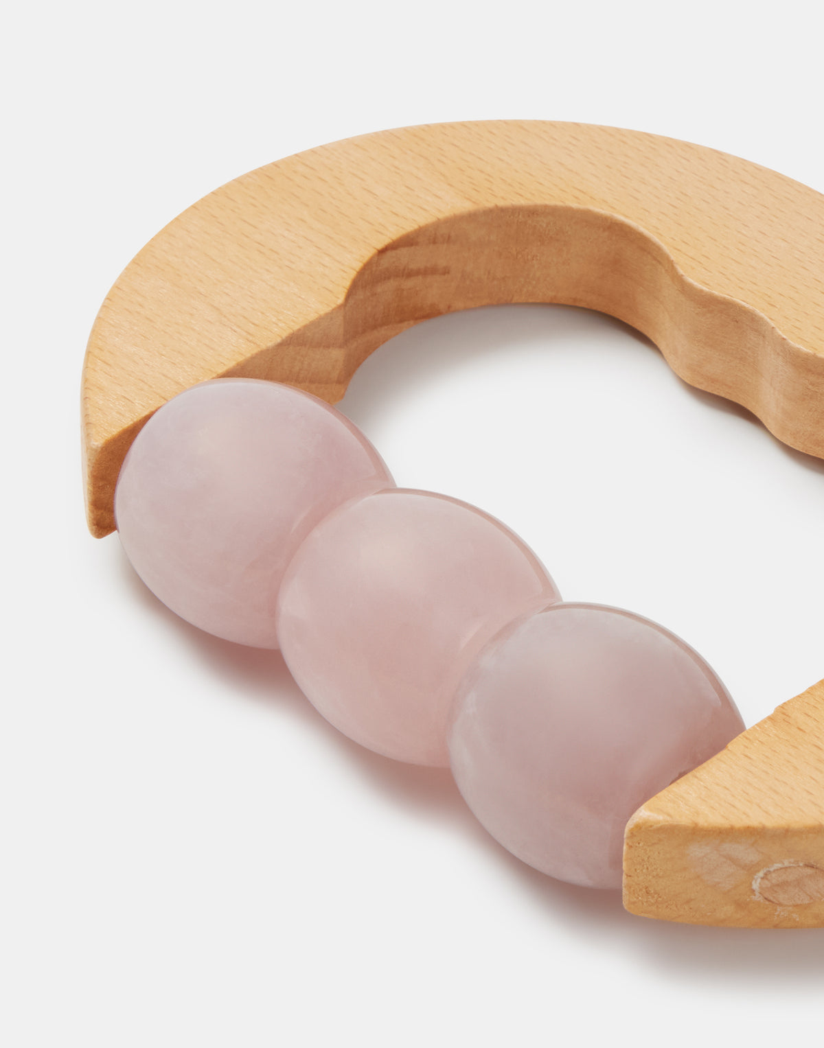 Massaggiatore corpo in quarzo rosa