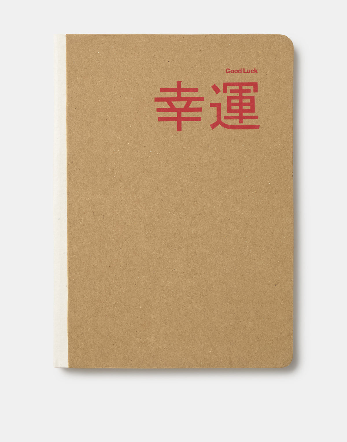 Libreta Good Luck roja A5