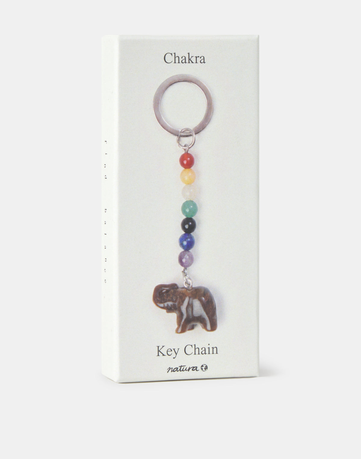 Llavero chakras elefante