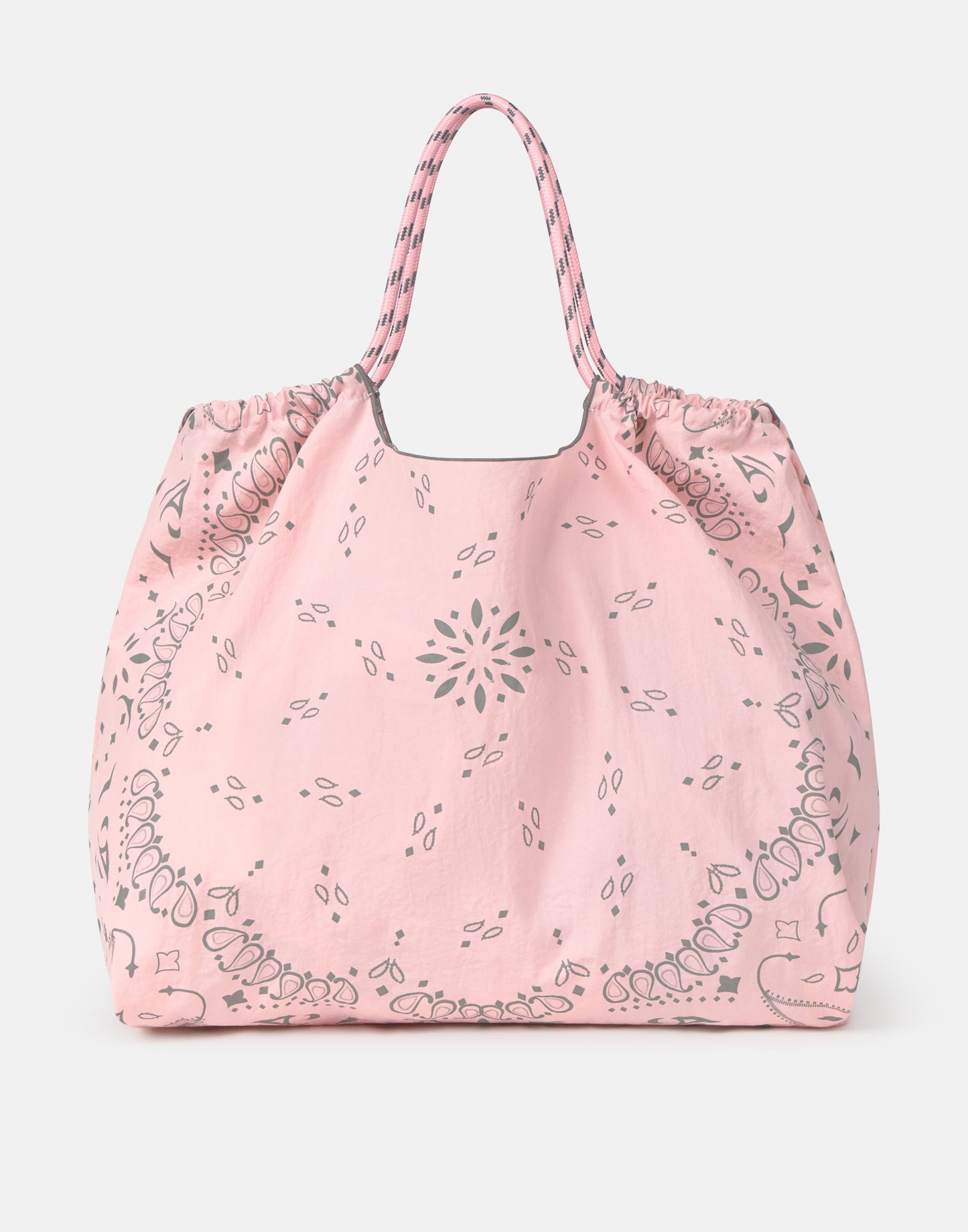 Paisley Nylon Tote Bag