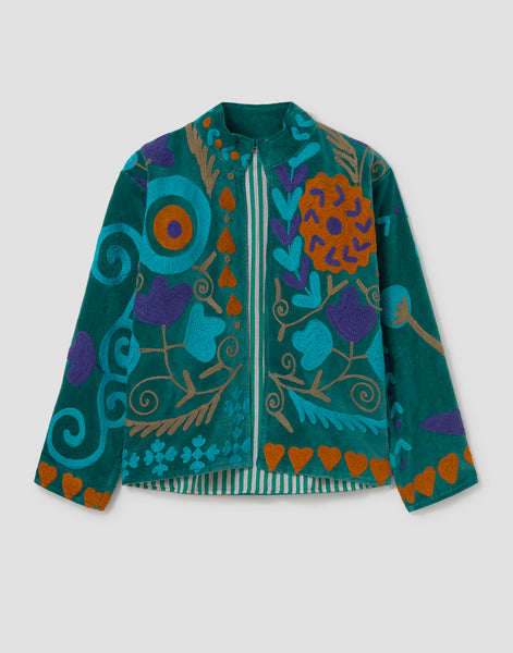 Veste en velours S/M