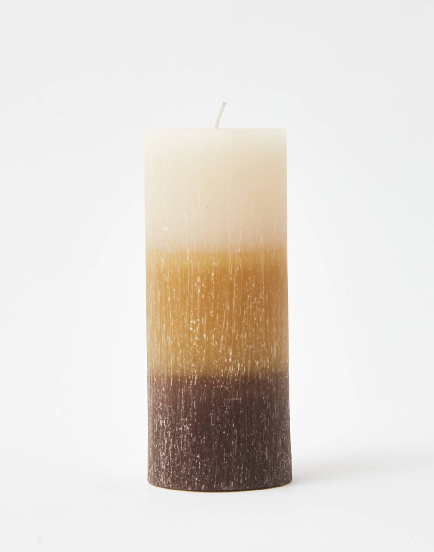 Three-color candle