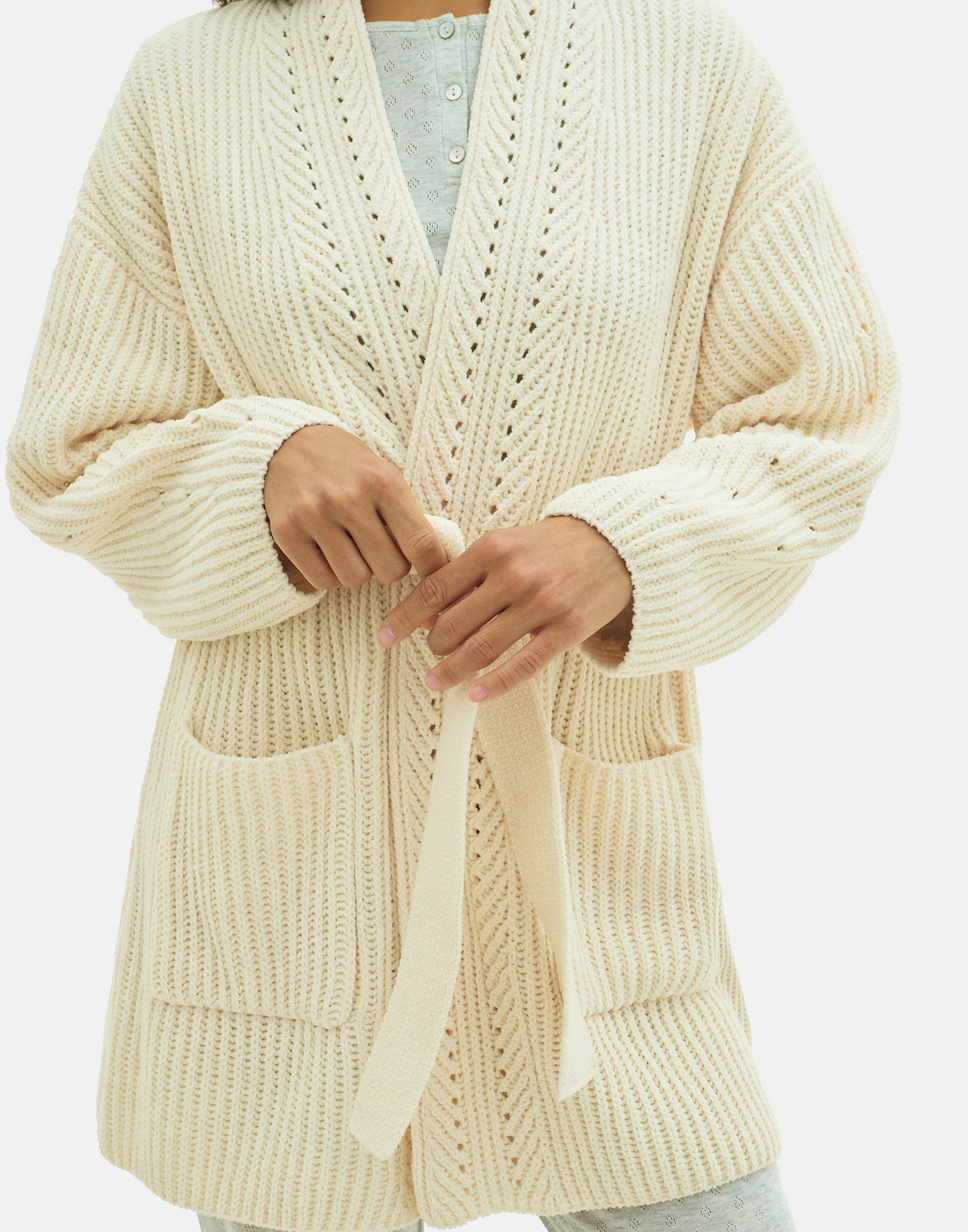 Chenille robe