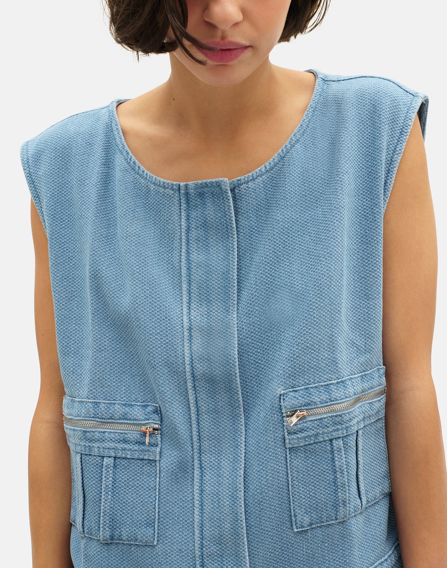 Gilet en jean Amado