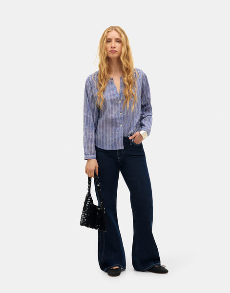 Chemise Dobby Chennai à rayures