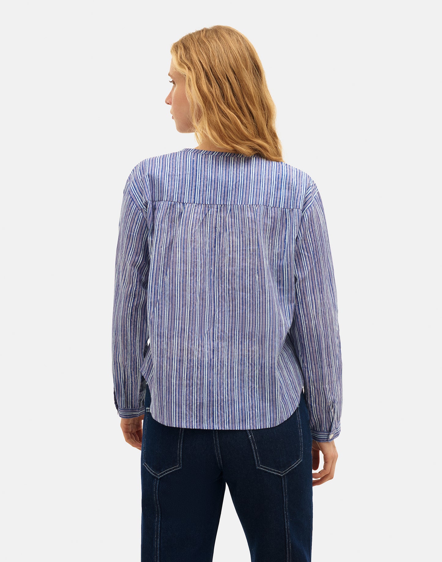 Chemise Dobby Chennai à rayures