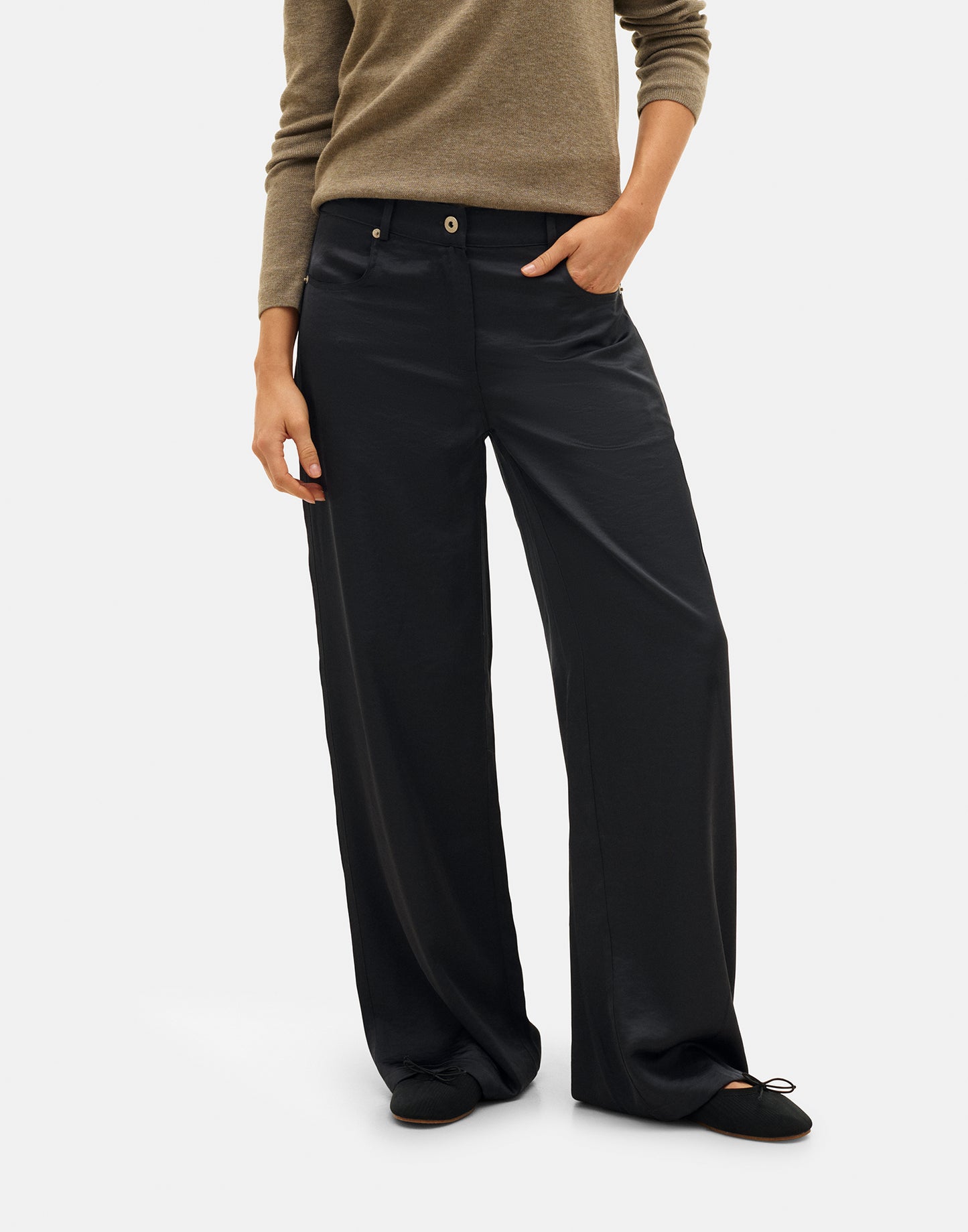 Pantalon en satin Jane