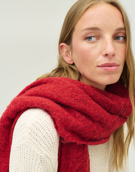 Bufanda tejido suave liso