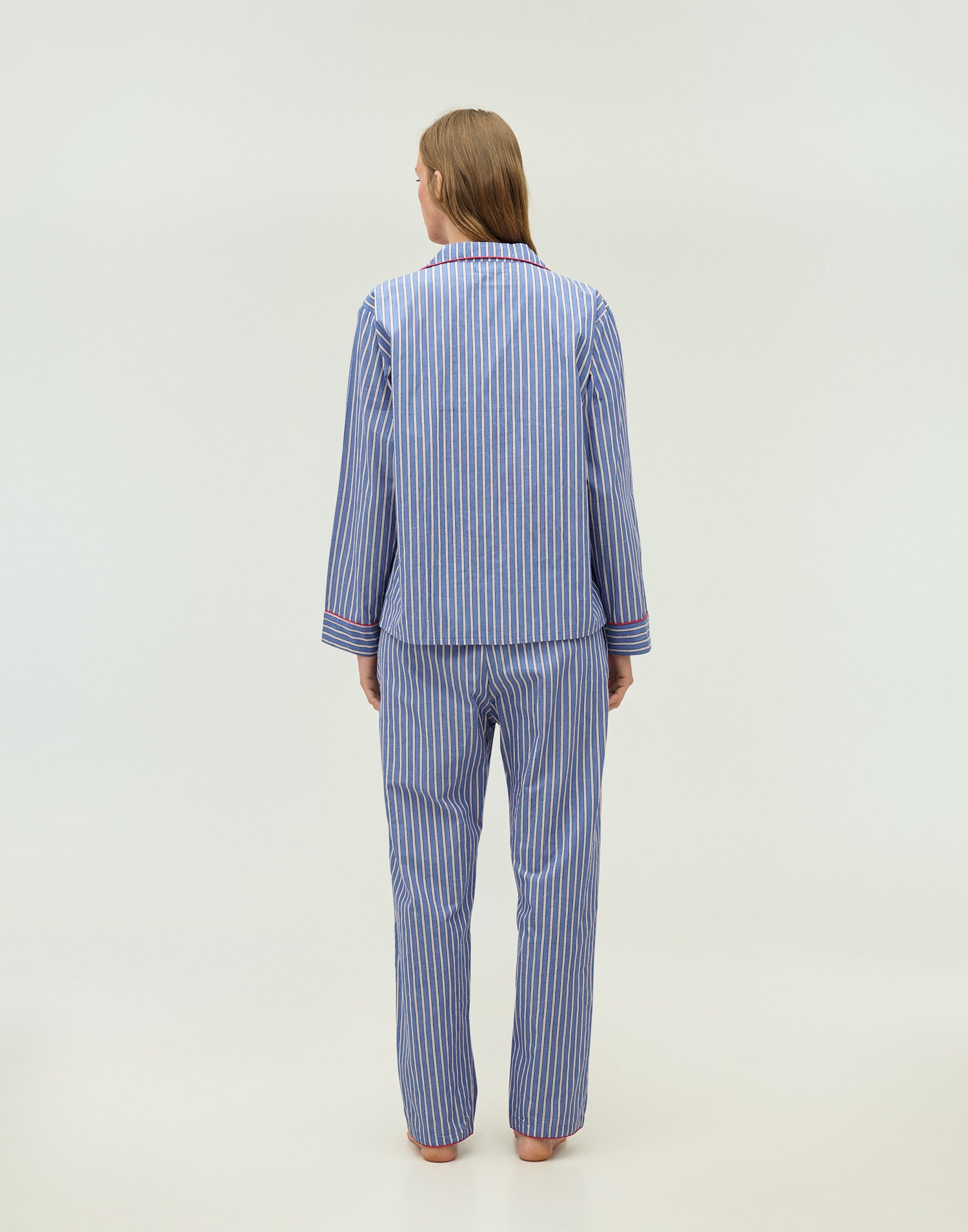 Pigiama Da Uomo Motivo A Quadretti Nero, Taglia: M-XXL, Nero / Grigio– Big Bertha Original IT - Foto 7