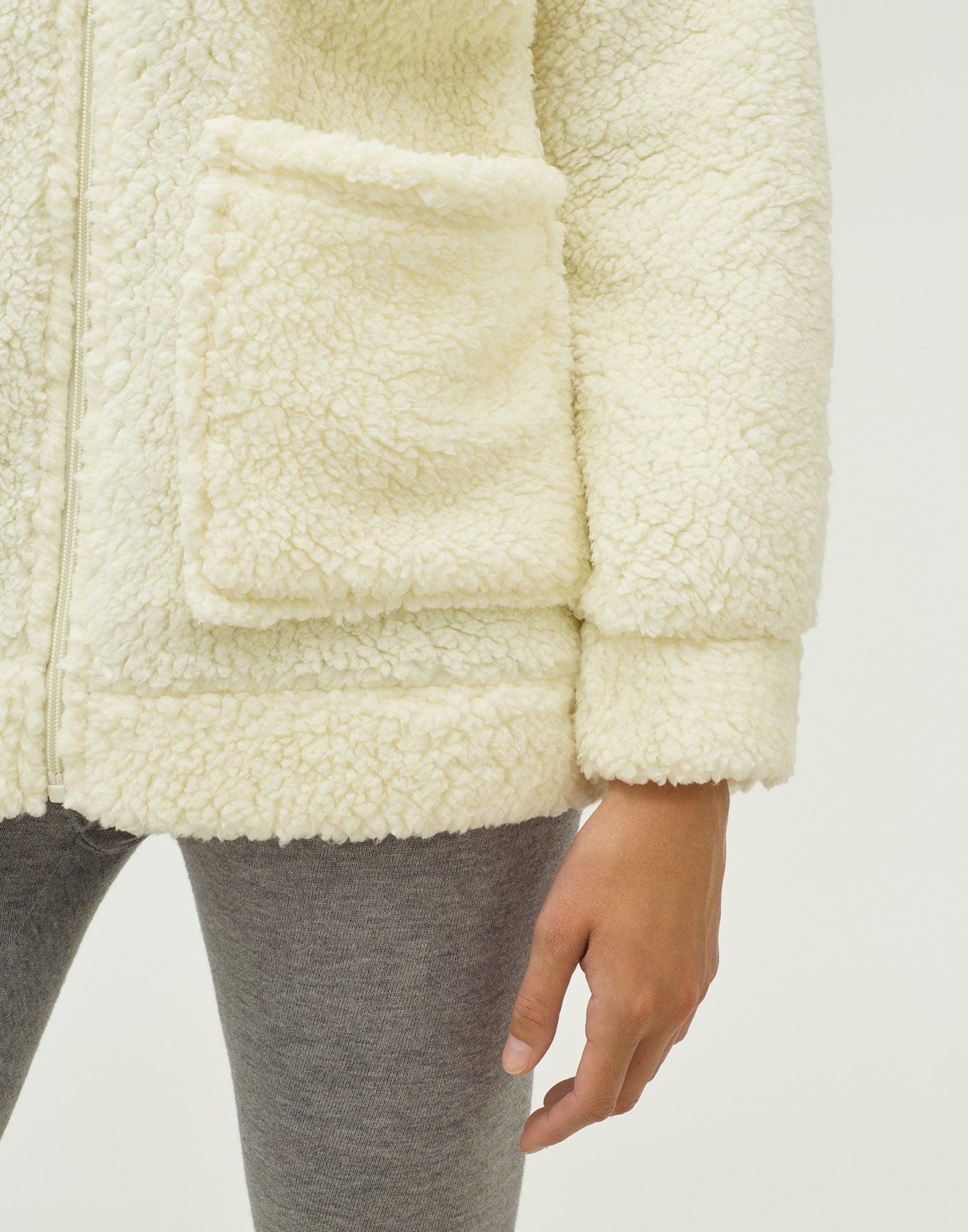 High Collar Pockets Robe