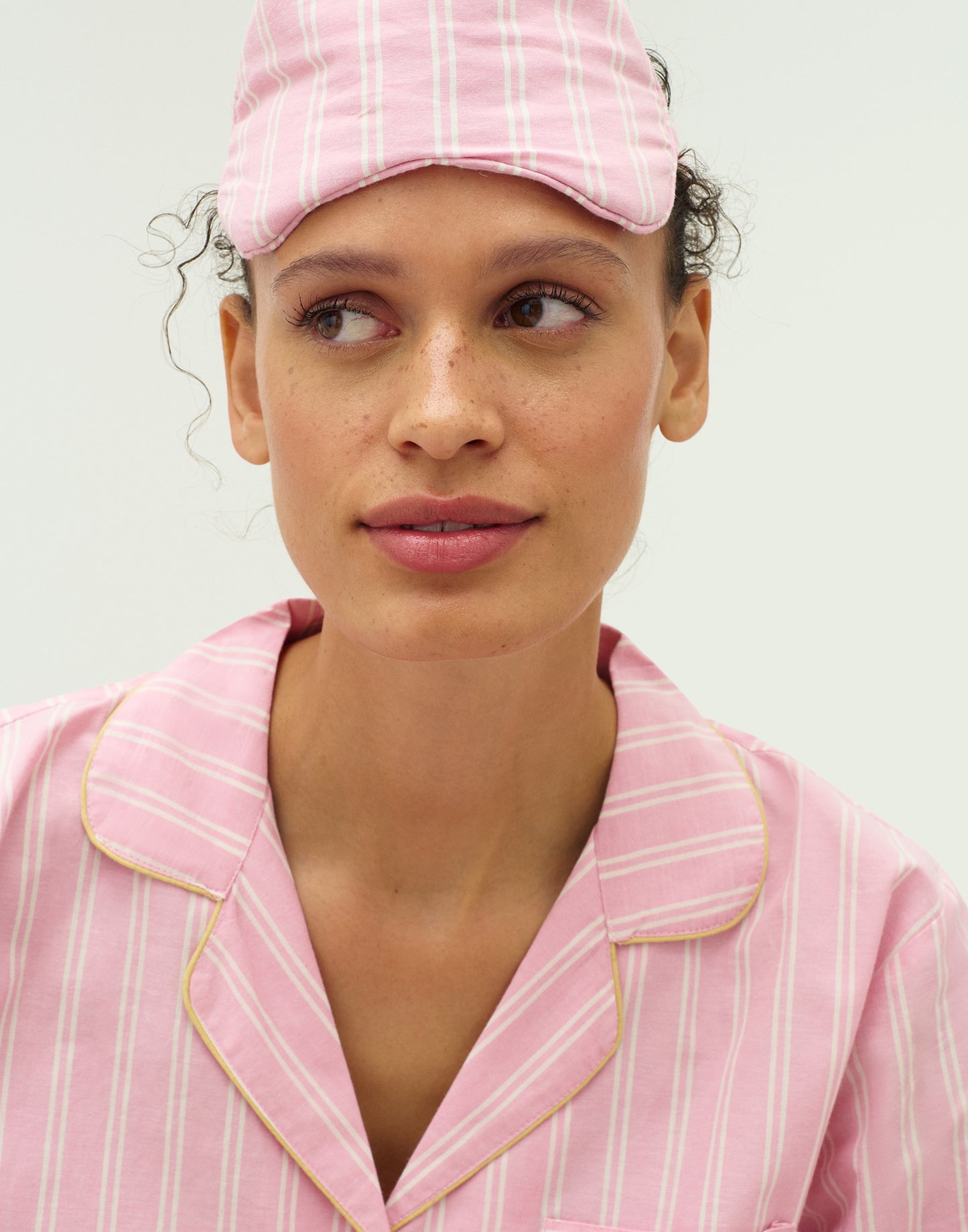 Jaya Striped Sleep Mask