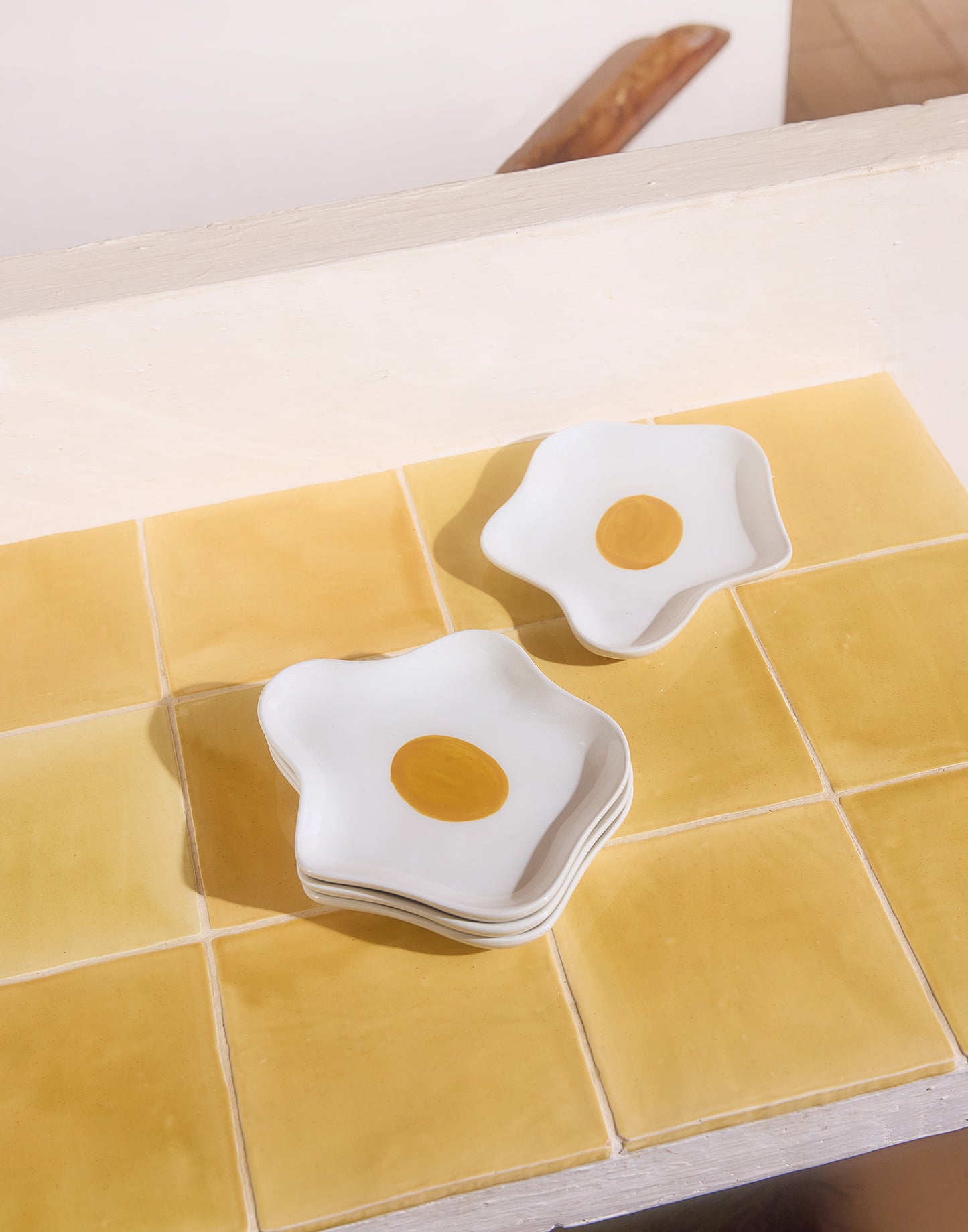 Assiette œuf au plat