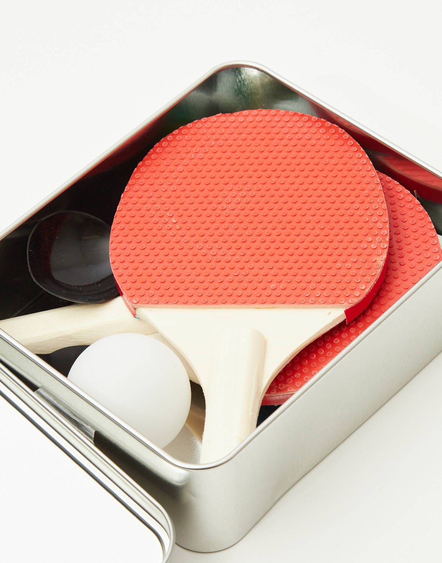 Mini ping pong con caja