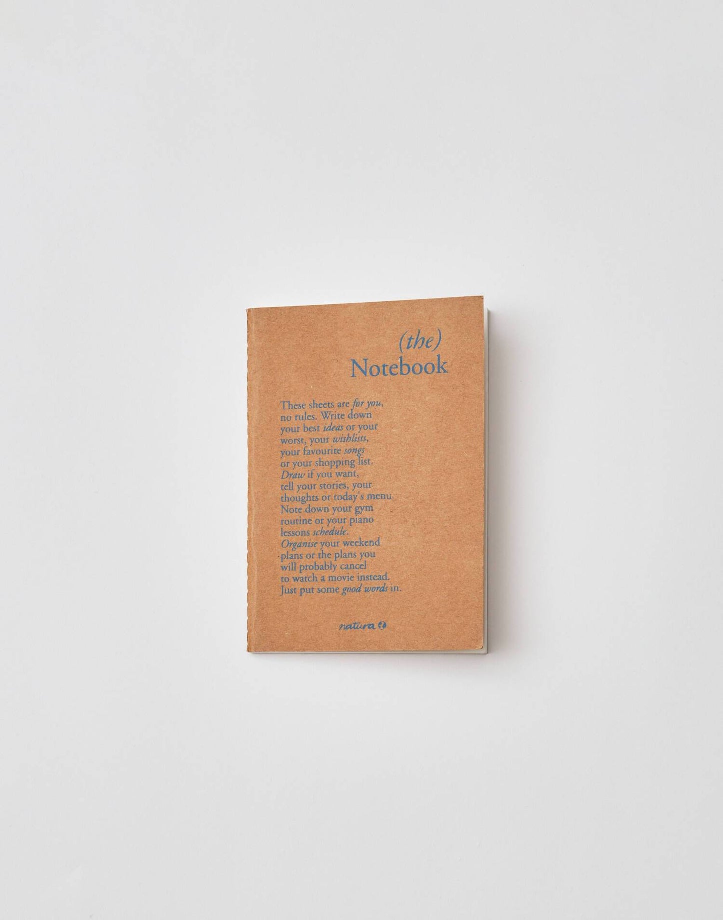 A6 Manifesto notebook