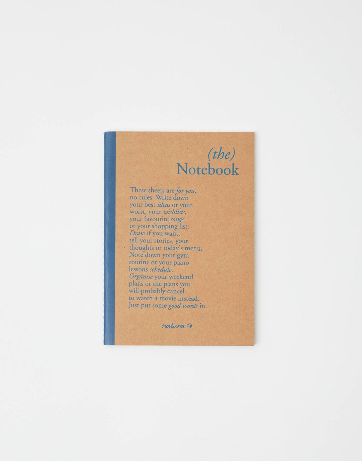 Manifestiertes Notizbuch