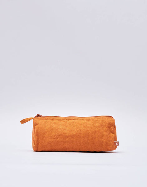 Washed canvas pencil case