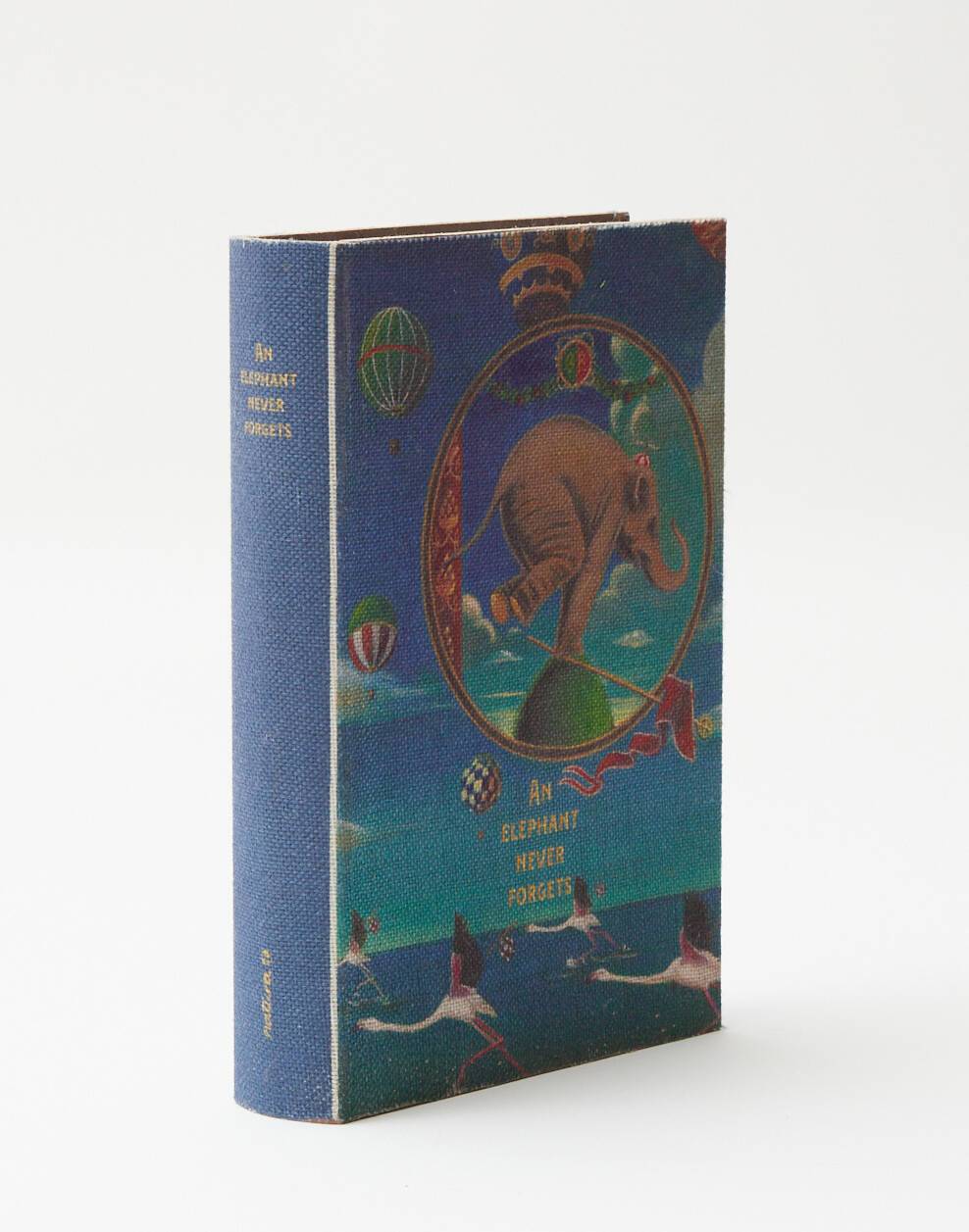 Elephant book-shaped box