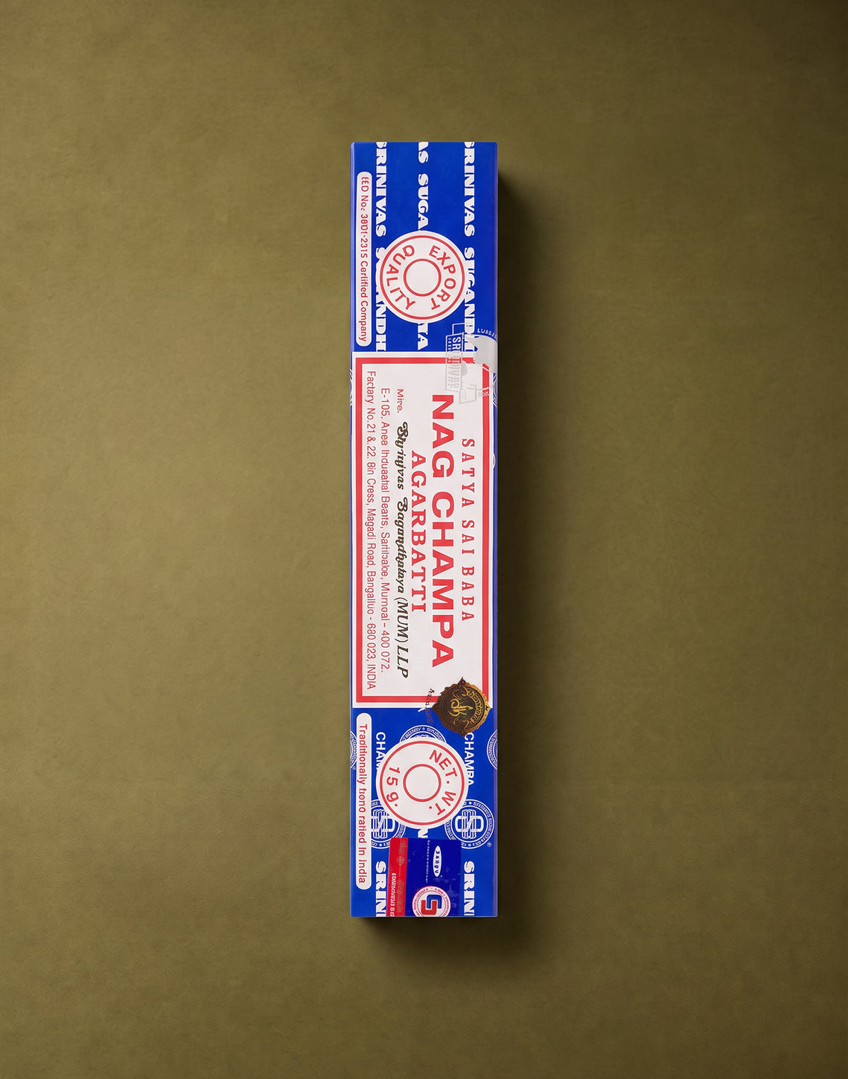 Blue nag champa incense