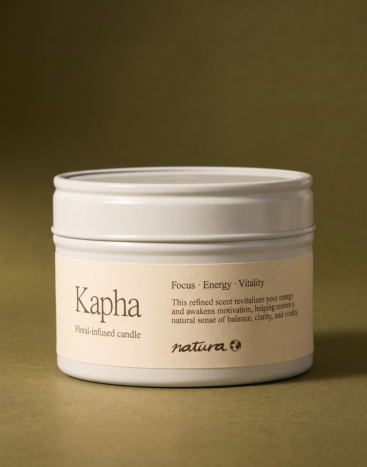 Vela en lata Ayurveda 100 g