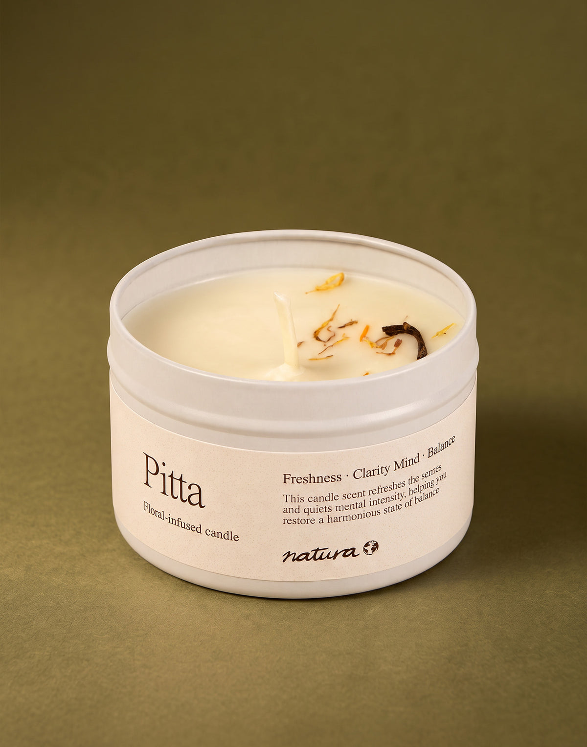 Vela en lata Ayurveda 100 g