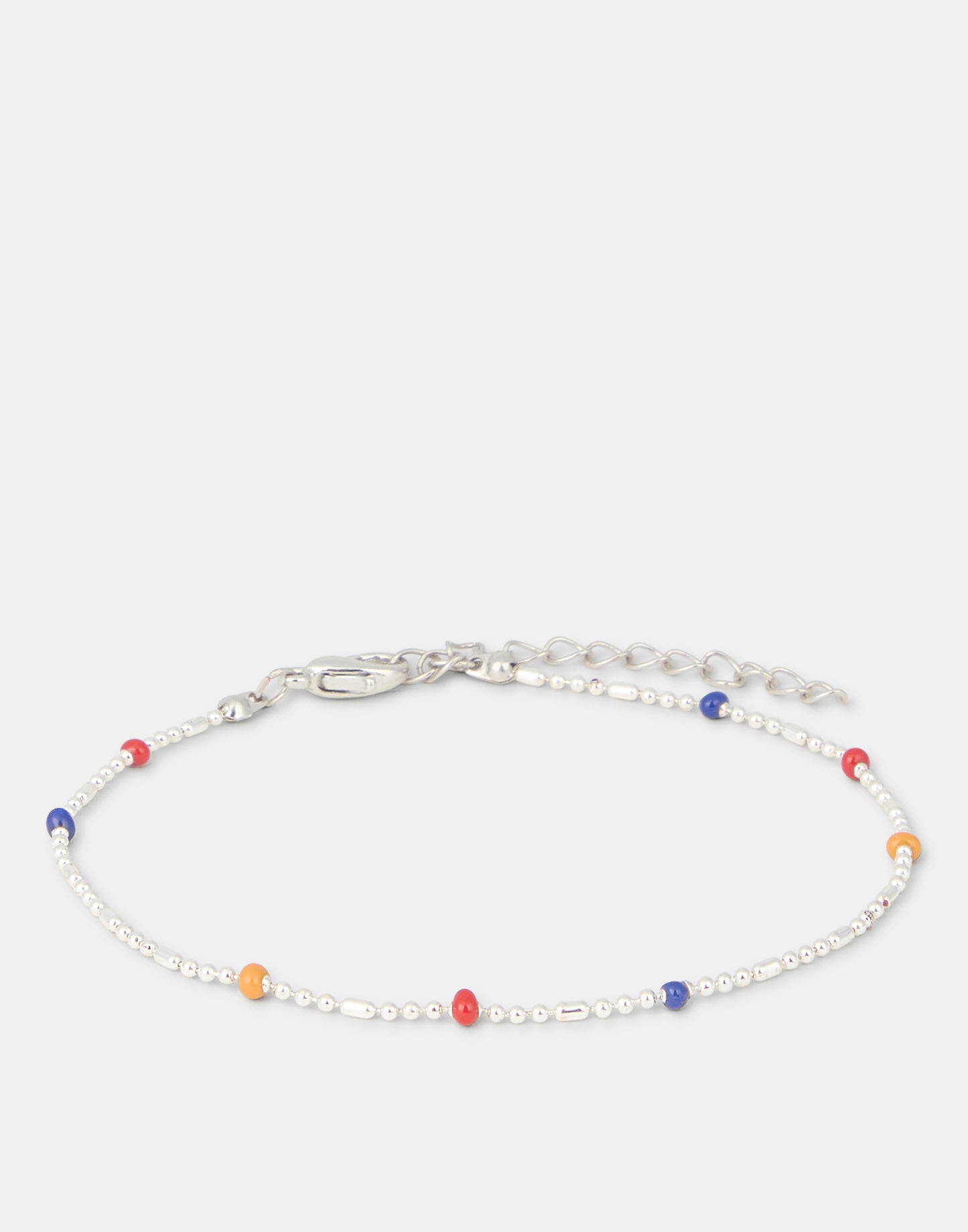 Bracciale di perline multicolore