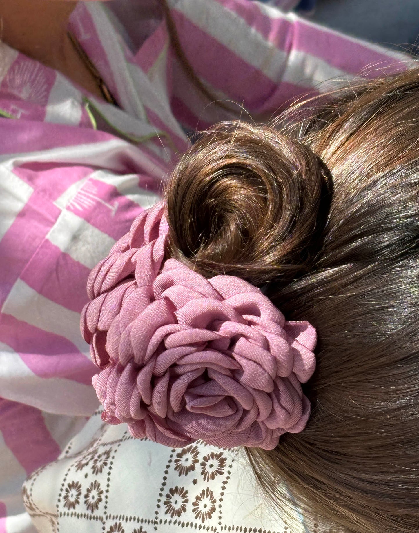 Flower hair clip