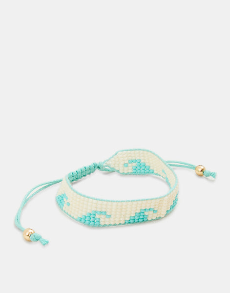 Waves beads bracelet