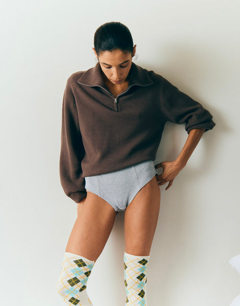 Jersey Cozy Zip