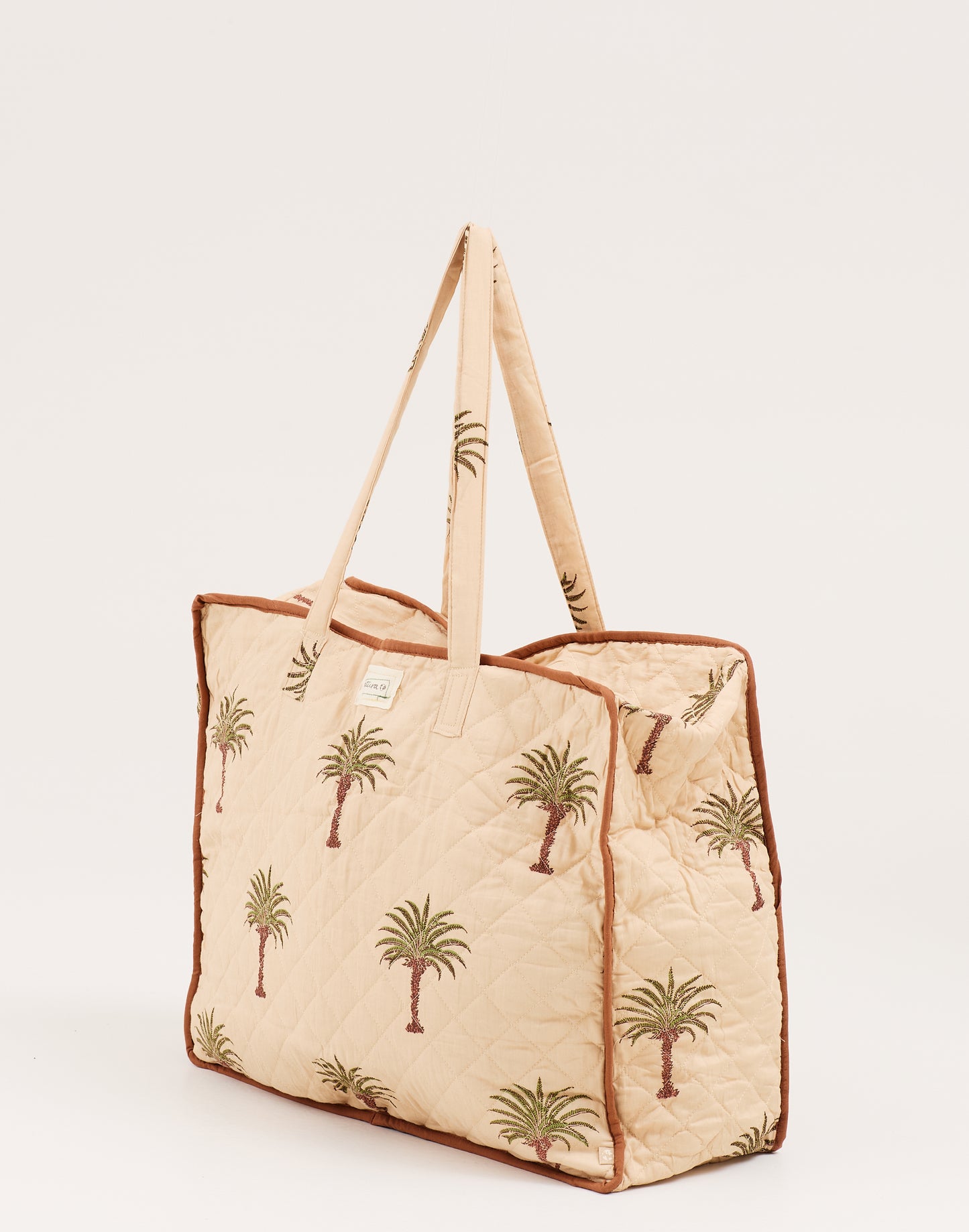 Palm tree weekend bag