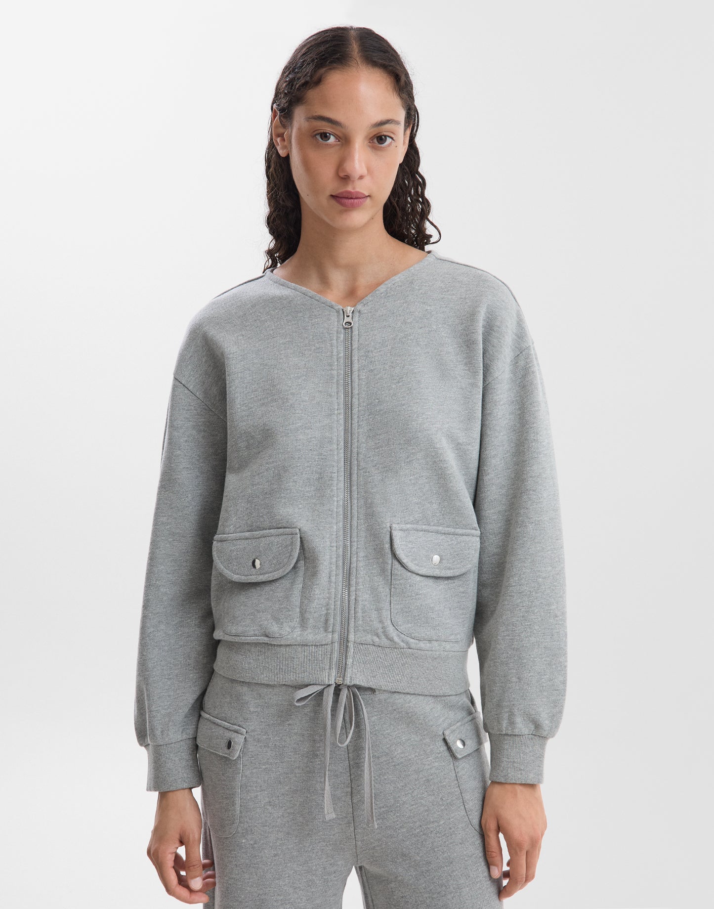 Sweat-Bomberjacke