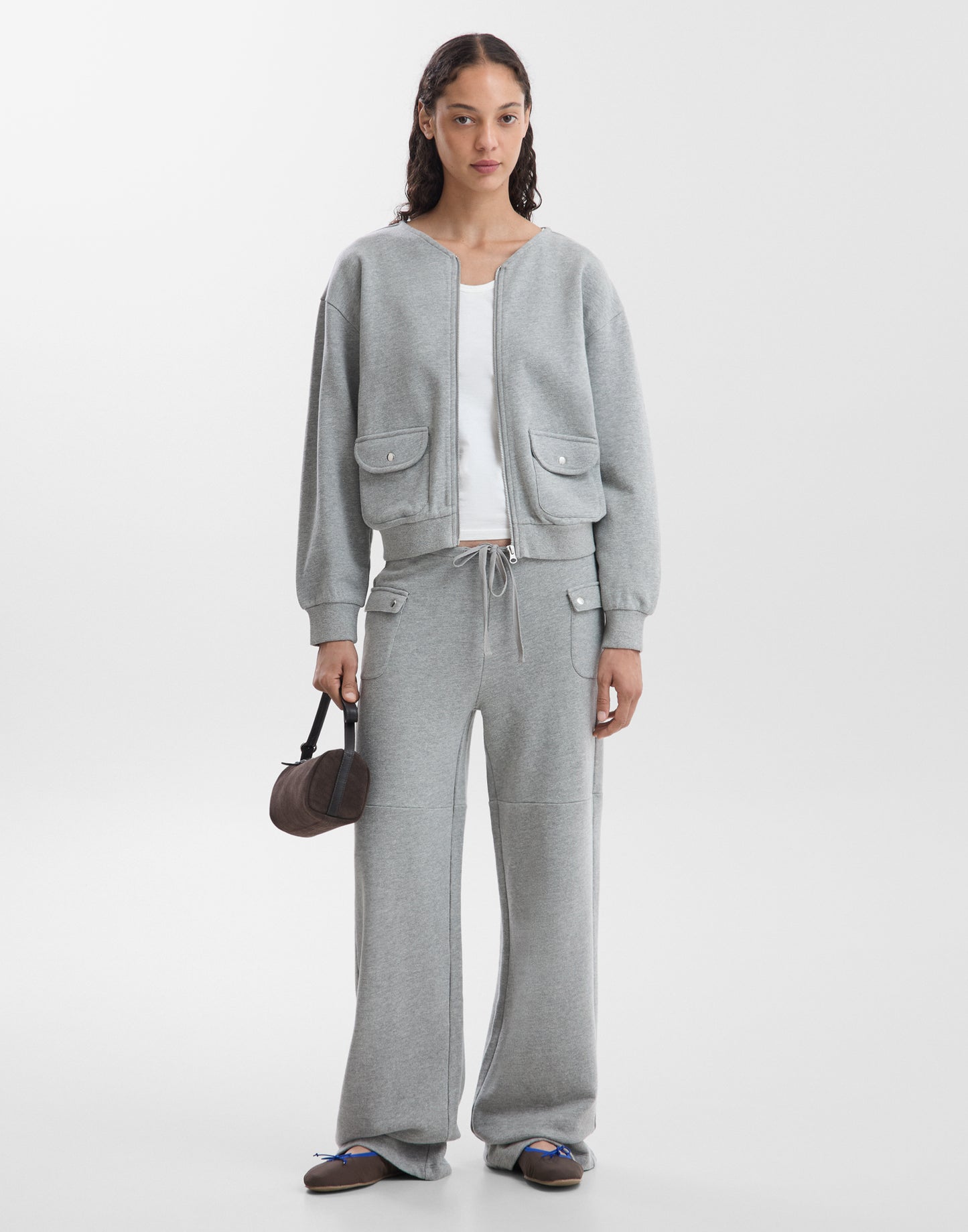 Sweat-Bomberjacke