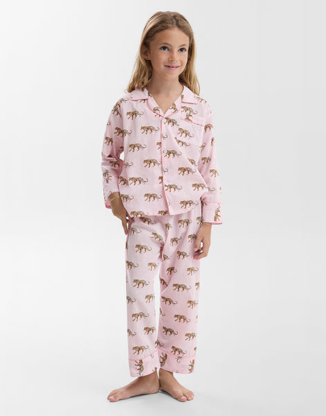 Pijama Jaya Cheetahs Pink niños