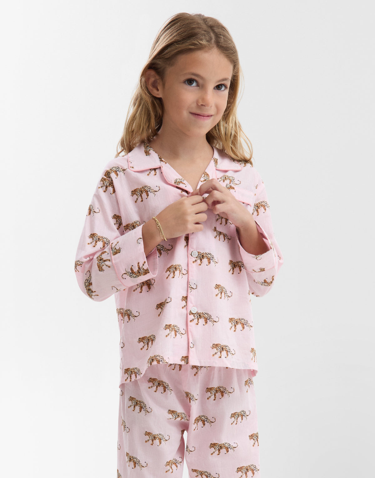 Pijama Jaya Cheetahs Pink niños