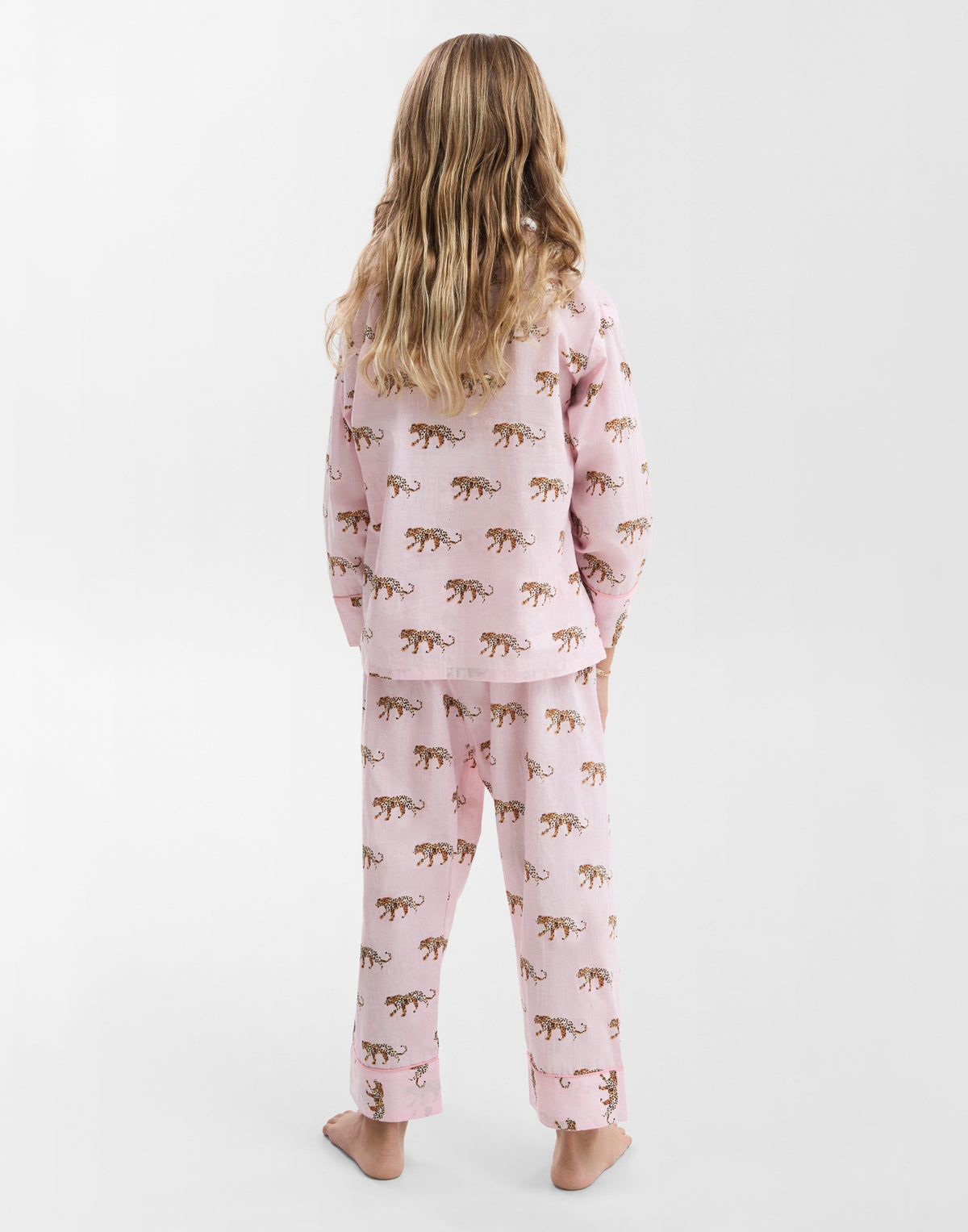 Pijama Jaya Cheetahs Pink niños